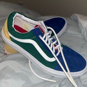 Color Block Vans